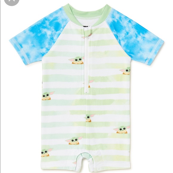 Swim Star Wars Baby Yoda Swim Suit Poshmark